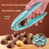 Chestnut Peeling Tool: Shell Opener & Cross-Cutting Scissors