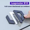 For Leapmotor B10 Black Emblem Modification Logo Black Knight Front Hood Badge Exterior Decal