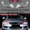 Car Front Headlight Headlamp Lens Cover For Volkswagen For VW Touareg 2007 2008 2009 2010 Clear Lampshade Shell Headlamp Cover