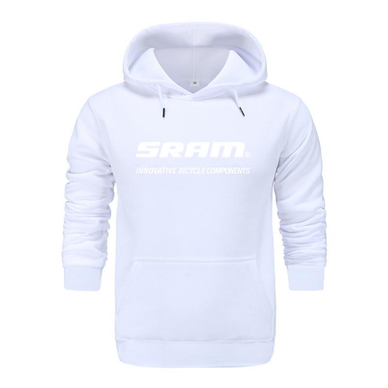 

2021 модний новий бренд осінь зима унісекс велосипед Sram толстовки рукавами куртка толстовка зима Sram світшот хіп-хоп повсякденний худі M