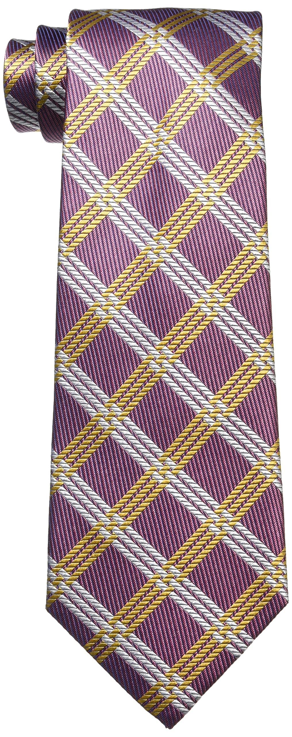 [Takakyu] FATTURA 100% Silk Water-Repellent Regular Tie, 8.0cm Wide Necktie