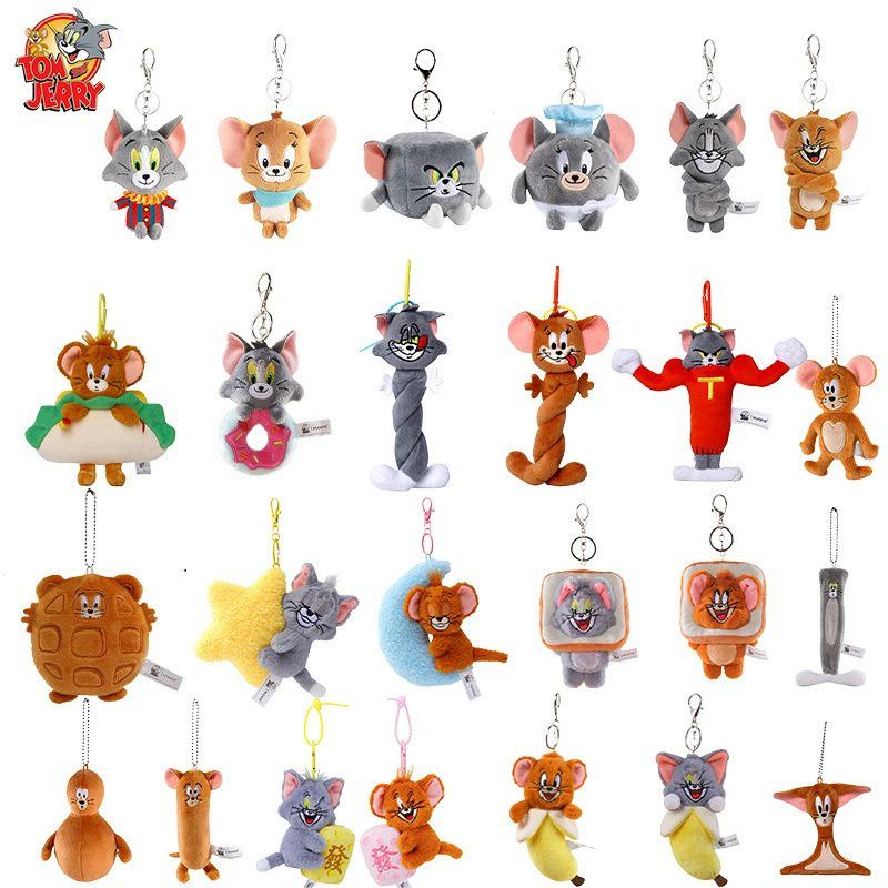 Tom & Jerry Plush Pendant: Tom Cat & Jerry Mouse Doll Ornament - Perfect Birthday Gift
