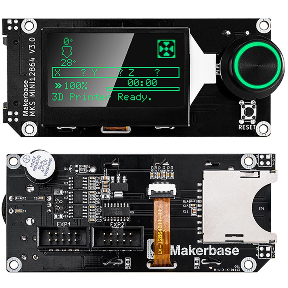 

Для Makebase MKS PI Board Плата керування Klipper з 4-ядерним 64-бітним процесором SOC Onboard Klipper Screen Display для Voron 3D Pinter