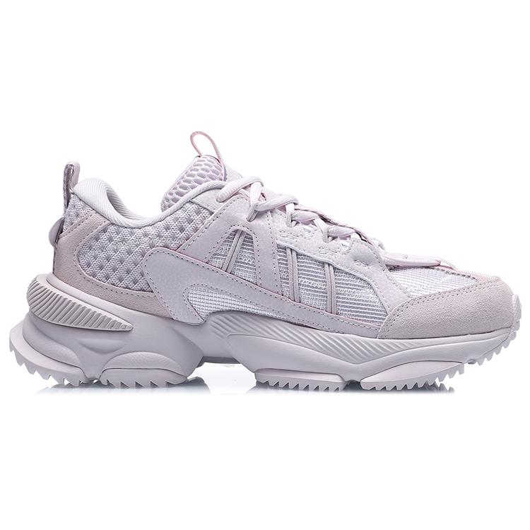 Li Ning Nebula M1 Textile, Synthetic Leather Cushioning Slip Resistant Abrasion Resistant Breathable Low top AGCQ244-2