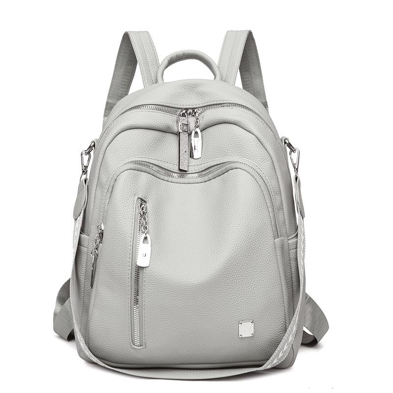 Large-capacity Double-shoulder Bag - Women's Versatile Travel Backpack with Multi-functional Single Shoulder Strap