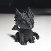 Drachenbaby-Skulptur, 3D-gedruckte Drachenjungen-Statue, Drachen-Dekorationsornament, Multifunktionale Schreibtischdekoration