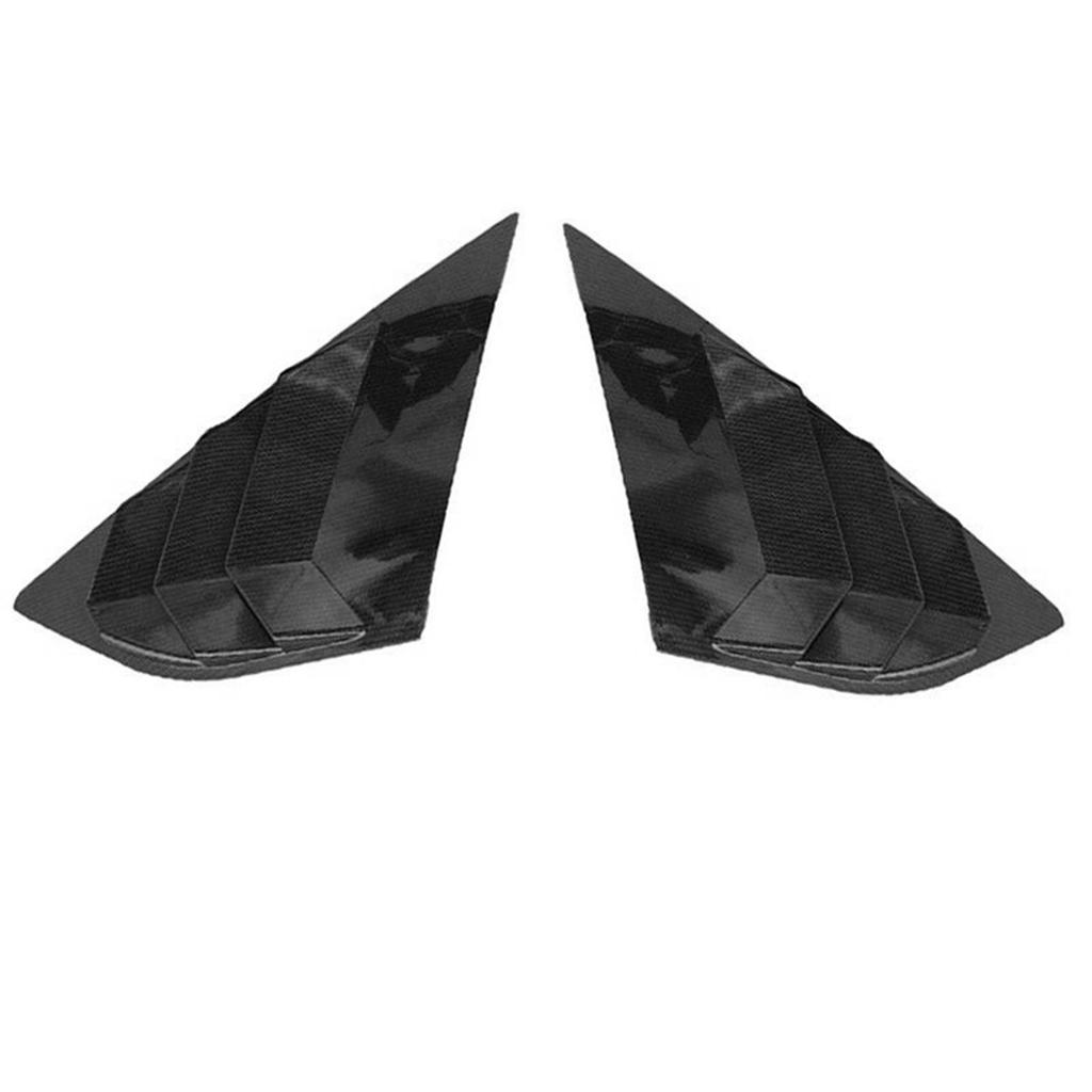 Rr Window Louve  Car Rr Window Blinds Side Tuyere Louve  Vent for    ST   MK3 Hatchback Carbon    