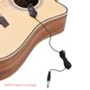 Clip-on Instrument Pickup Guitar Pick-up   Transducer with 1Celsius4 Inch Connector 2.  Cable for Acoustic Guitar Violin Mandolin Ukulele