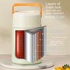 Braising Cup  New 24-hour Insulated Lunch Box Bucket Smouldering Stew Porridge Portable 316 Stainless Steel Braising Pot