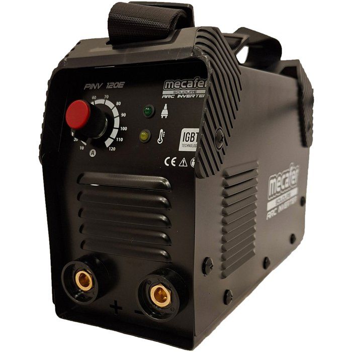 Poste à souder - MECAFER - Inverter MMA - 120 A - Filaire - Noir