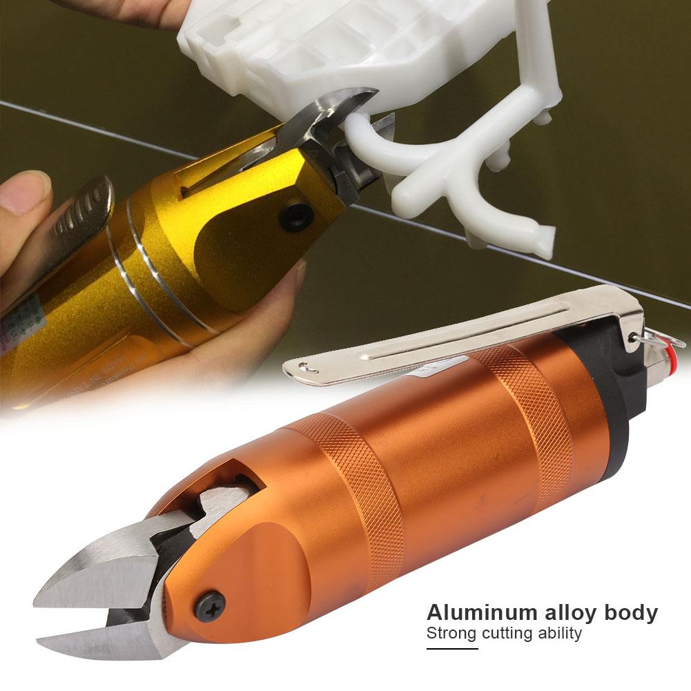 HS30 Air Scissors Pneumatic Nipper Tool Cutting Pliers for Soft or Hard Plastic 10mm6.5mm(FD9P