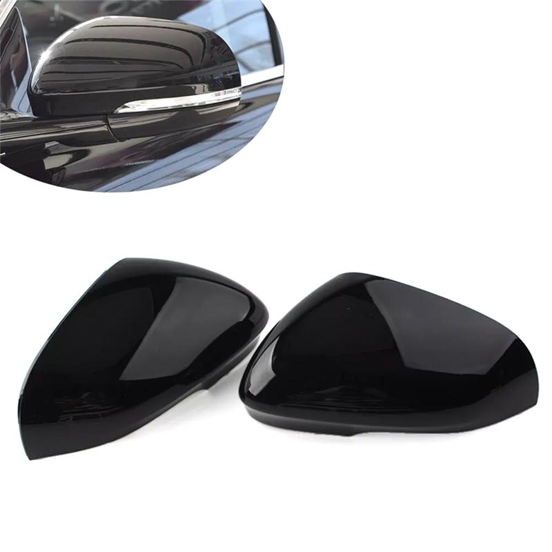 

1 Pair Side Mirror Cap Cover For Jaguar XJ XJR XF XFR XFR-S XK XKR XKR-S I-Pace XE