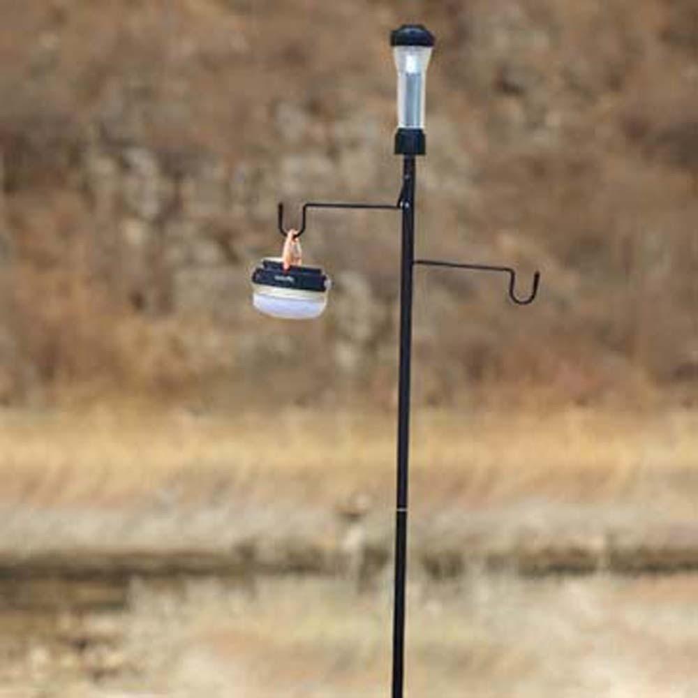 Adjustable Folding Lamp Stand Aluminum Zinc Zinc Alloy Portable Lantern Holder Camping Lamp Rod Picnic