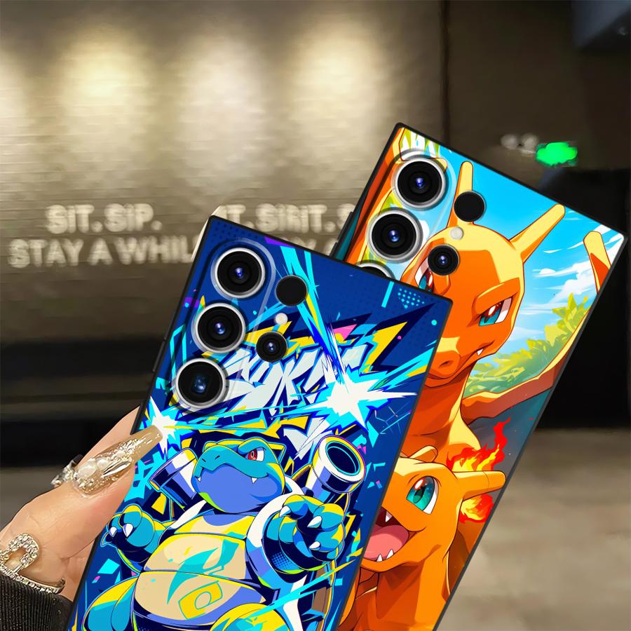Phone Cover Case for Samsung Galaxy A57 A26 A52 A36 A24 A73 A51 A25 A32 A53 A35 A37 A22 A55 A23 A71 A72 Hot Comic Pokemon Art