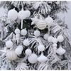 Decorative Hanging Balls Holiday Decorations Unique Aesthetic Christmas Ball Set For Decoration Celebration Blue