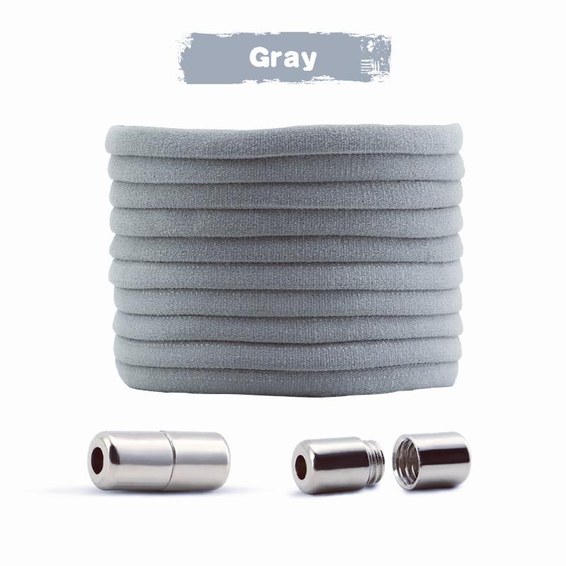 New Unisex with Metal Buckle for Quick on/Off Suitable for A Variety of Shoes Half-Circle Elastic Shoelaces 1Pair/3Pair