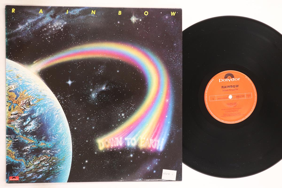 

LP Record RAINBOW - Down To Earth SPELP69 POLYDOR 1984 UK Rock Used