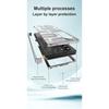 Luxus Phantom Plating Scharnierschutz Klare Telefonabdeckung für Samsung Galaxy Z Fold 6 5 4 3 2 Hülle Stoßfester Displayschutz