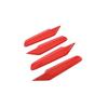 Interior Door Armrest Panel Strip Trim For Honda Civic 11th - Bright Red