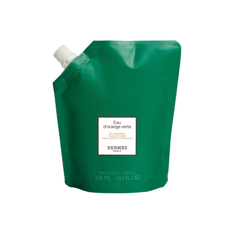 Hermes HERMESeau Verte Refill Shower Gel Clean and Refreshing 14738151 Eau D orange Verte-300ml