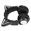 Cat Ear Bluetooth Headset Stereo Headset with Microphone LED Cute Cat Headset for Girls Children