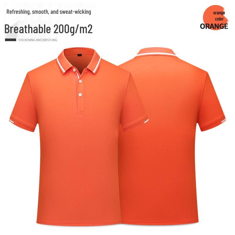 Custom Quick-Dry Polo with Turn-Down Collar for Corporate Events and Logo Branding