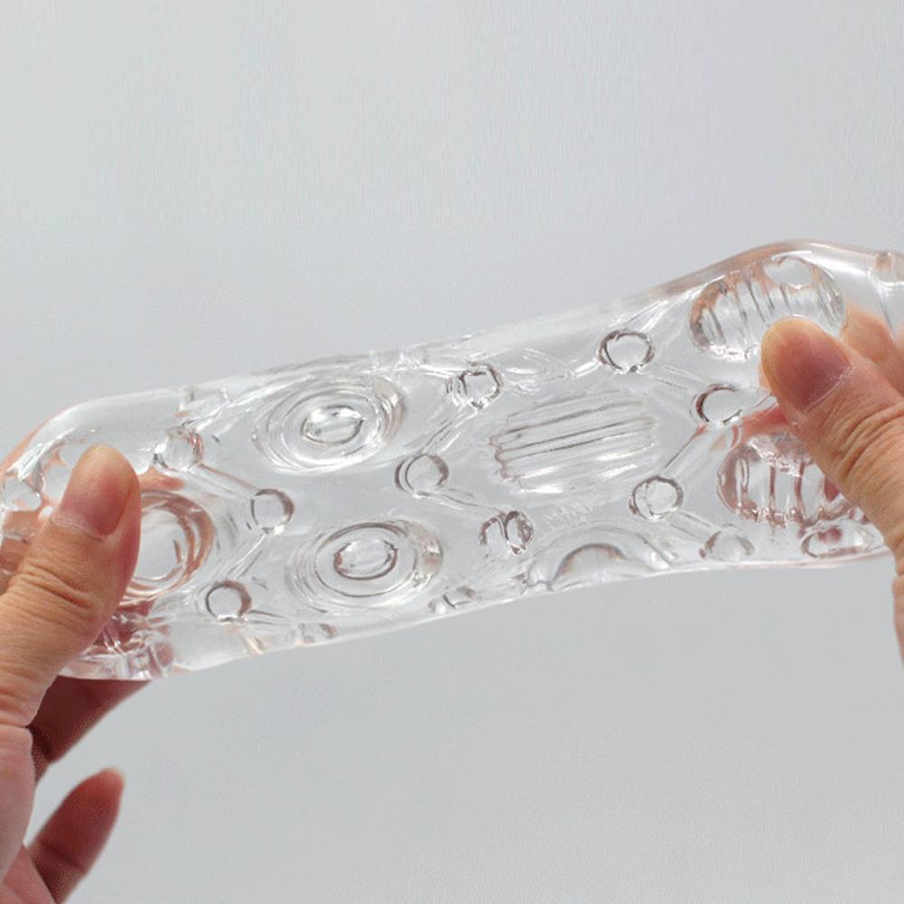 Silicone Penis Masturbation Cup Sleeve for Men Safe Soft Cock Pussy Toys Male Masturbator Sex Toy Trainer