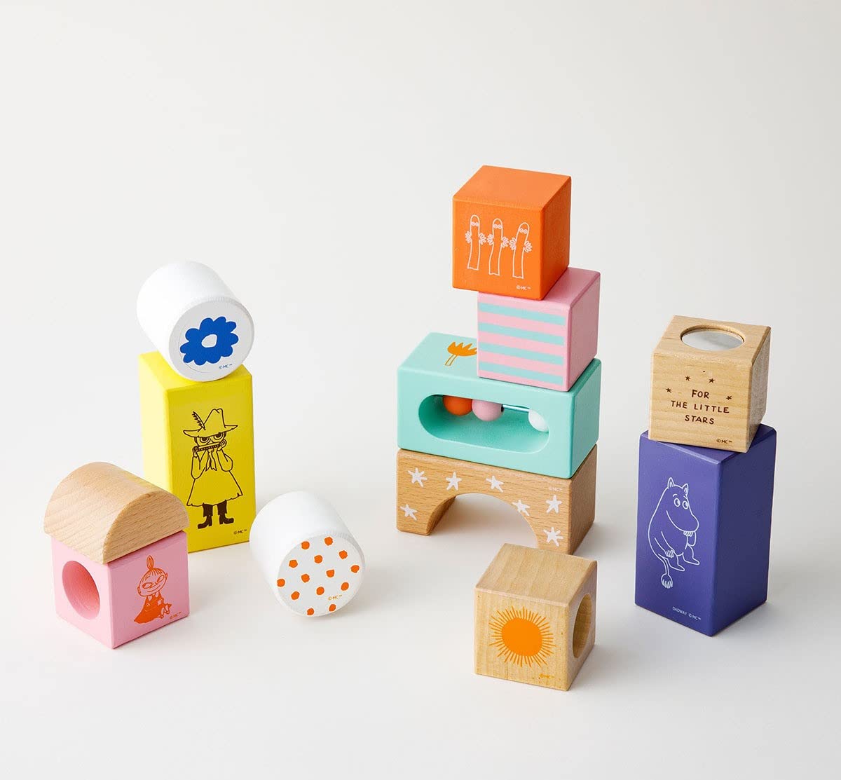 

MOOMIN BABY Moomin Baby Sound Play Building Blocks, Moomin TYMB015980000