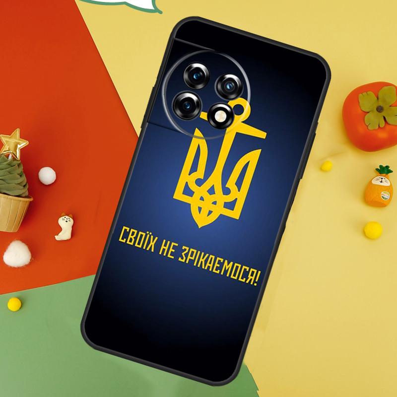 Ukraine Flag Back Case For OnePlus 15 13R 13 13T 12 12R 11 10 10T 8T Nord CE 5 2 3 4 Lite N20 N30 Cover