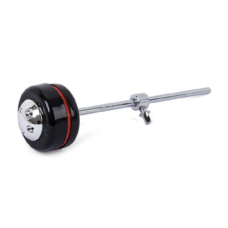 

Silicone Drum Foot Pedal Beater Percussion Instrument Part Replacement 4 Color чорний