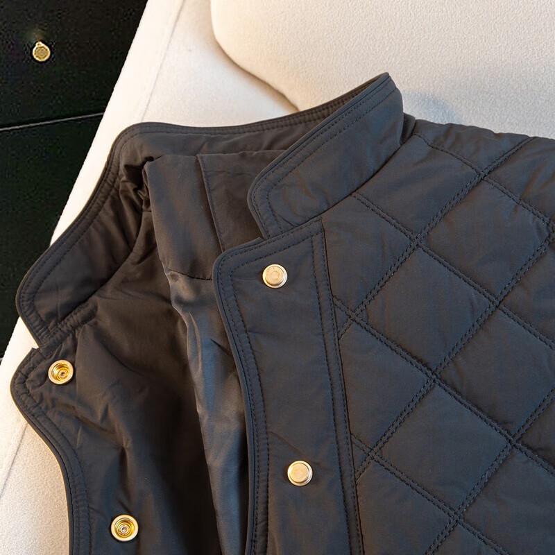 Sibaishai Women's 2025 Autumn Quilted Padded Jacket