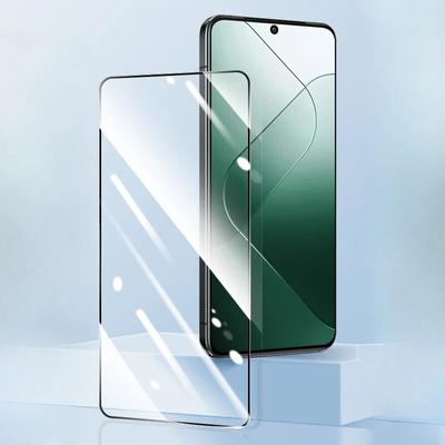 9D Temperli Cam Xiaomi 14 Siyah Kenar Temizle Anti Mavi Ekran Koruyucu için Xiaomi14 XIAOMI14 9H Koruyucu Ön Film