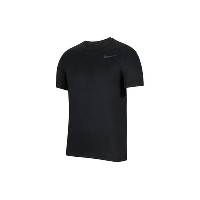 Dri-Fit Solid Color Casual Crew Neck Short Sleeve T-Shirt Men Tops Black Dark-Gray CZ6465-011