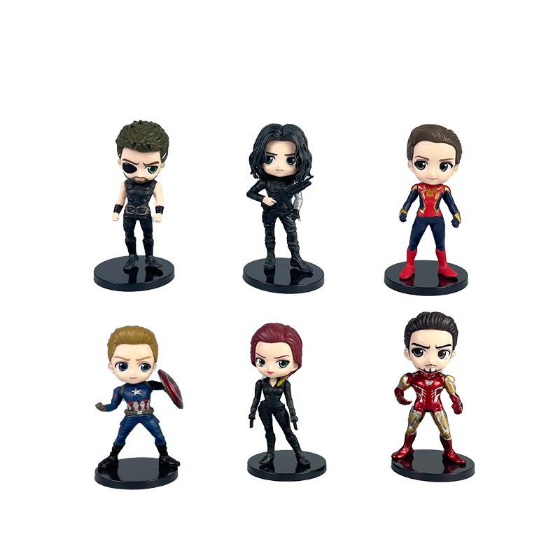 Avengers Action Figure Cartoon Model Toy Decoration Doll Gifts Children