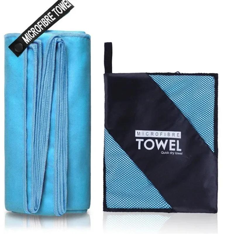 Quick-Drying Sports Towel 40X80/80X160Cm Blue Grey Green Orange Swimming Gym Fitness Camping Running Beach Washcloth Towels