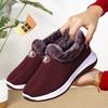 Winter New Old Beijing Cloth Shoes Women's Velvet Thickened Warm Soft-soled Mother Cotton Cloth Shoes Elderly Non-slip Cotton Shoes
