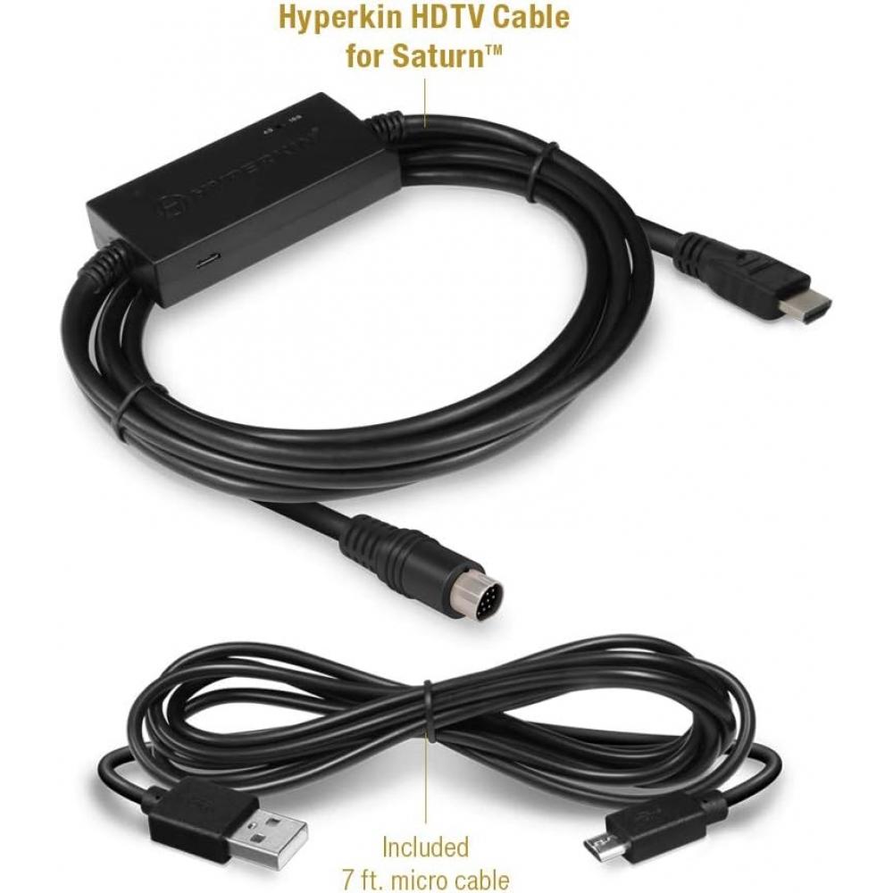 Hyperkin HDMI Conversiekabel voor Saturn   Upgrade Uw Spelscherm   Model  Sat