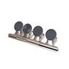 5pcs/10pcs Round Magnetic Clip Note Clip Metal Magnet Clip Hand Ledger Magnet Clip Magnet Stone Clip Magnetic Clip