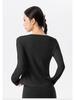 Women's Customized Slimming Long Sleeve Yoga Top - Breathable Fitness Sportswear for Pilates and Running