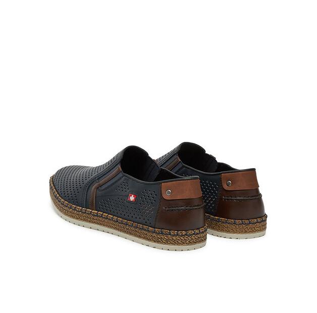 Полуботинки Rieker B5297-14 тёмно-синий