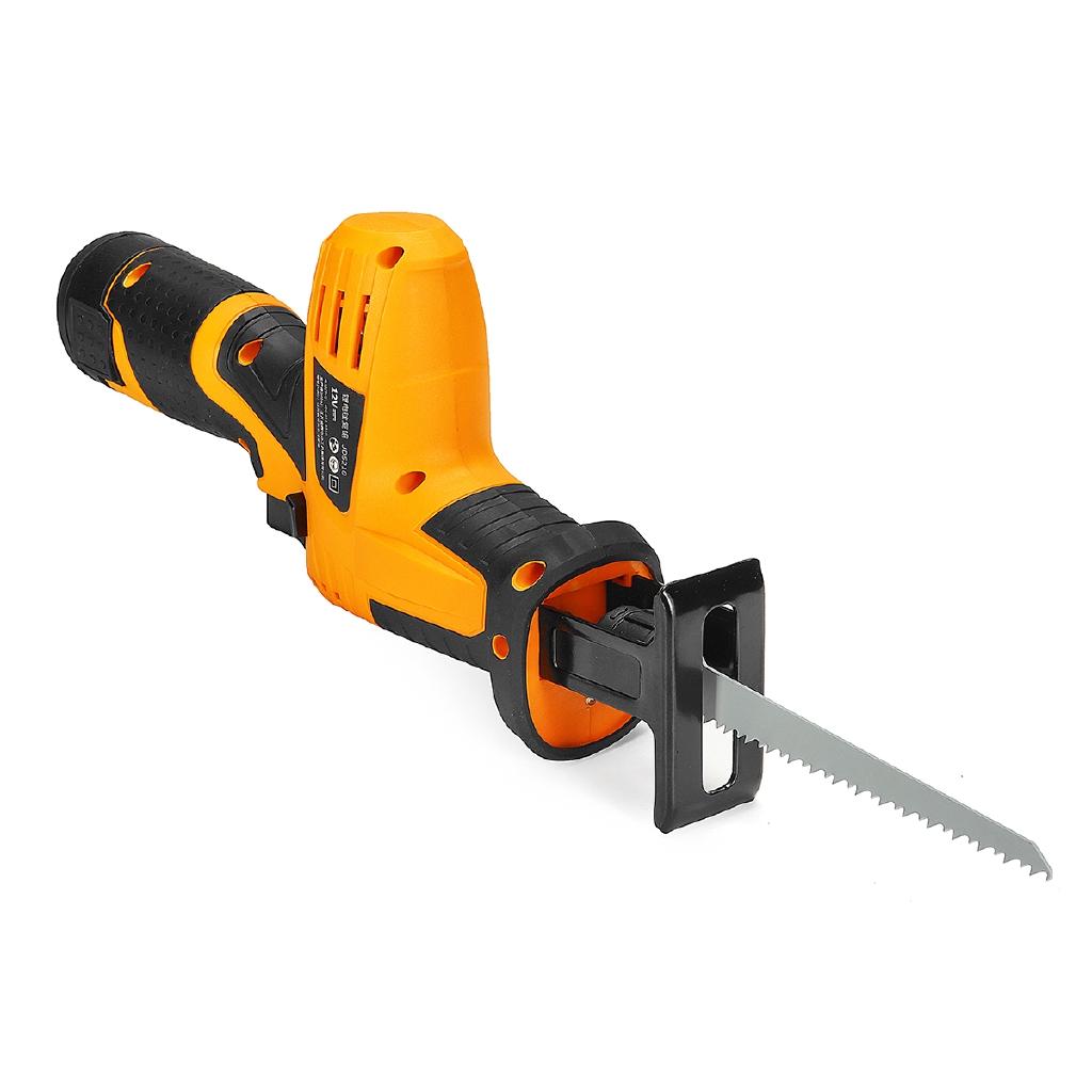 Reciprocating Saw 12V 0-2200SPM Stepless Control 2200mAh Rechargeable Battery