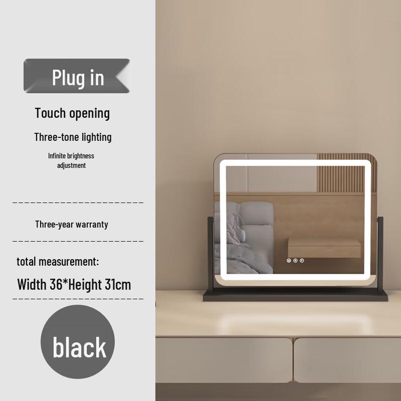 

MARYYA Rotating Desktop Makeup Mirror