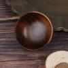 Food Containers Wooden Soup Bowl Fruit Wooden Household Kitchen Bowl Cutlery Basin Fruit Bowl Salad Bowl Storage Wood Bowl
