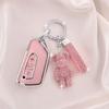 Luxury Diamond Pattern TPU for VW Volkswagen Golf 8 ID.3 ID.4 Skoda Octavia A8 MK4 MK8 2022 2021 GTI Remote Car Key Case Cover