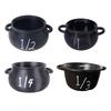 Magical Halloween Kitchen Tools 4 Piece Witch Cauldron Measuring Cups For Baking Candy Party Supplies And Witchcraft Decor