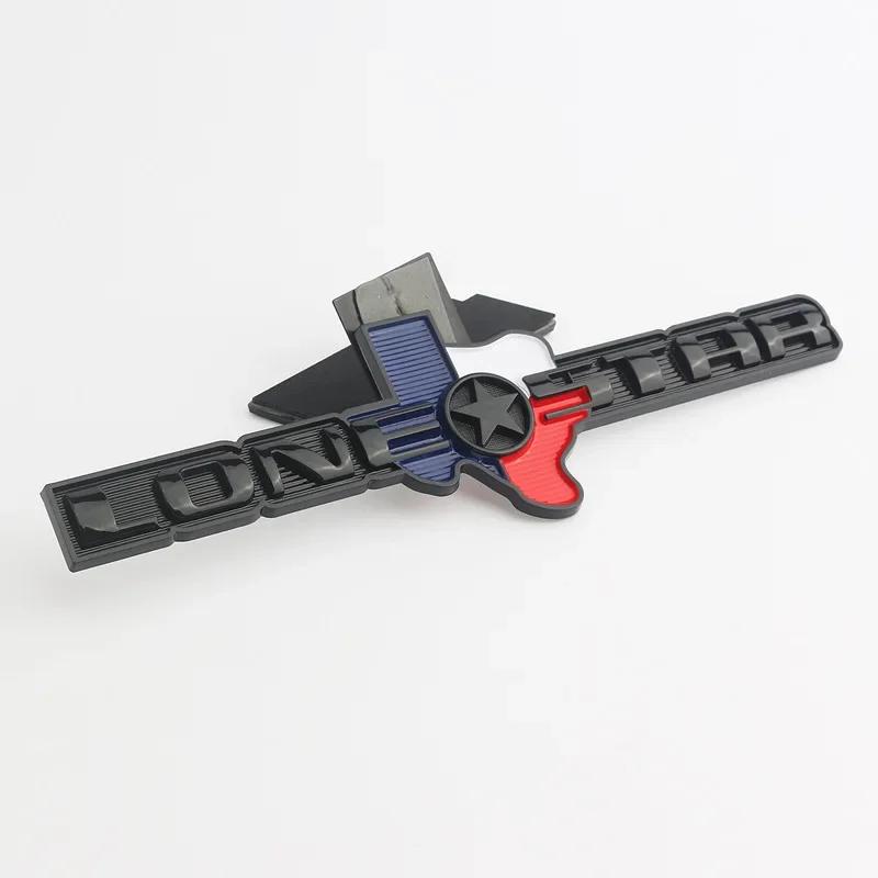 

1pcs x 3D ABS TEXAS EDITION Lone Star EMBLEM BADGE for CHEVY SILVERADO GMC SIERRA TRUNK STICKER DECAL