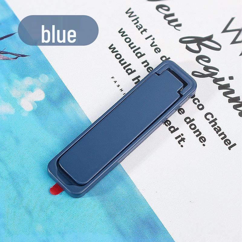 All-Metal Foldable Phone Holder for Easy Viewing синий