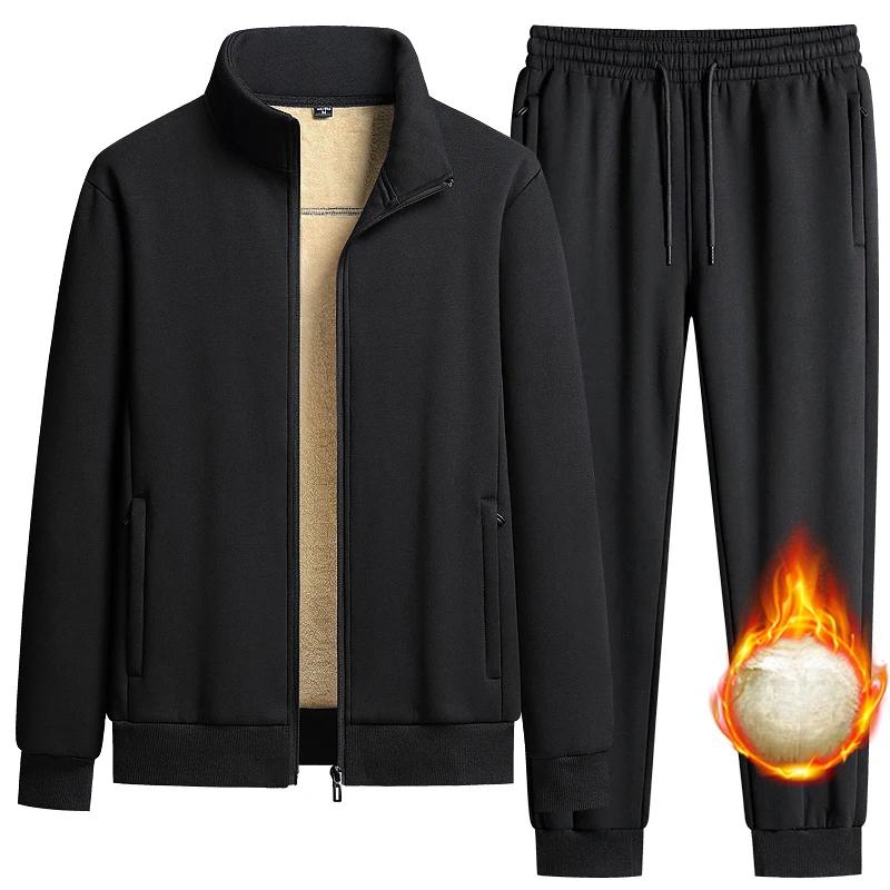 Мужской теплый комплект из двух предметов — фото 4