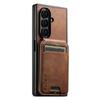 SUTENI Leather Card Slot Stand Case for Samsung Z Fold 7/6/5
