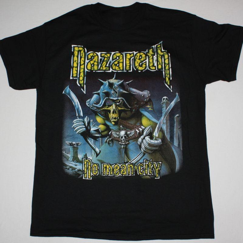 Nazareth Band No Mean City Album Shirt Unisex Concert S5XL TR735 Unisex T-Shirt S
